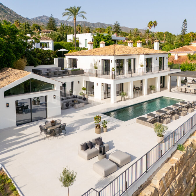 Luxury Andalusian-Style Villa for Sale on Marbella’s Golden Mile