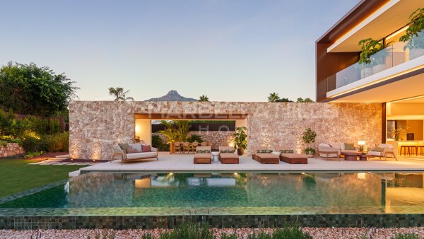 Domaine de luxe sur la Golden Mile de Marbella – Villa contemporaine à Lomas de Marbella Club près de Puente Romano