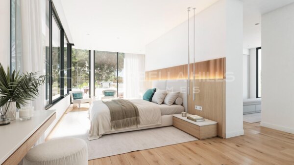 Villa moderna de lujo con vistas panorámicas al mar en Valle Romano, Estepona