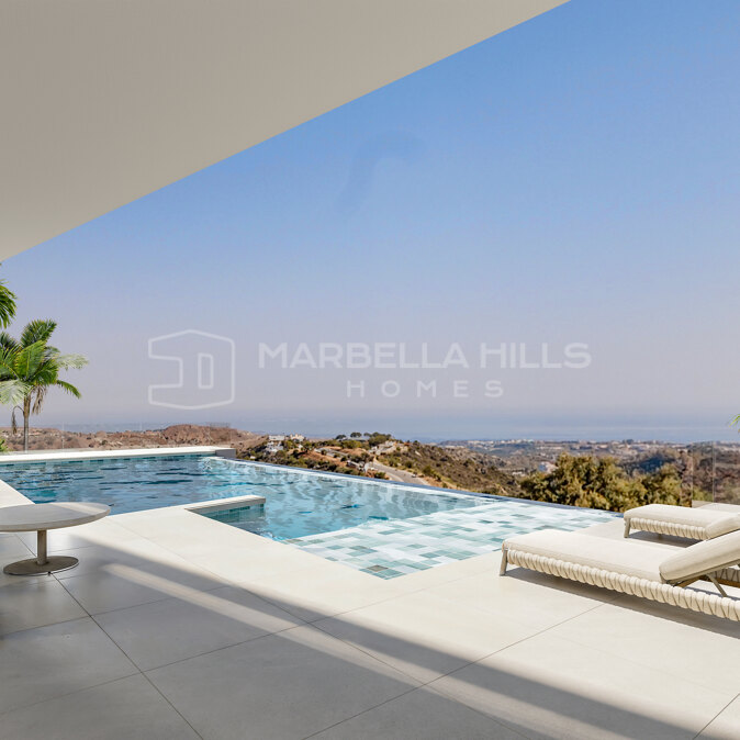 Luxury Villa with Panoramic Sea and Mountain Views in Monte Mayor, Benahavís