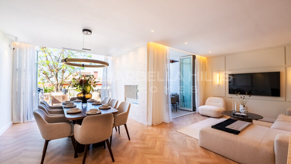 Villa mitoyenne de luxe à Altos de Salamanca, Marbella | Résidence contemporaine sur la Golden Mile près de Puente Romano