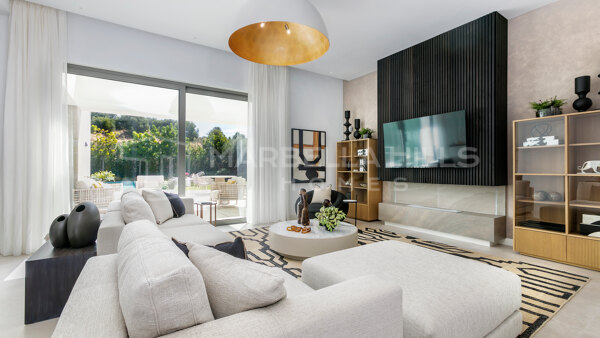 Residencia contemporánea de lujo en El Paraíso, Nueva Milla de Oro de Marbella