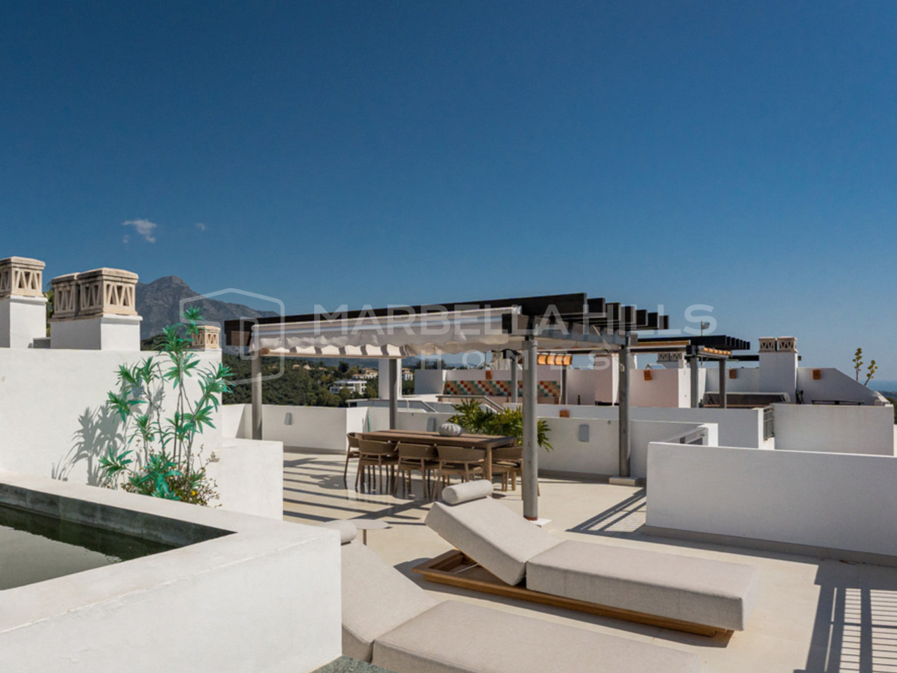 Penthouse duplex de luxe à vendre à Benahavís | Piscine privée, vue panoramique sur la mer et proche de Puerto Banús