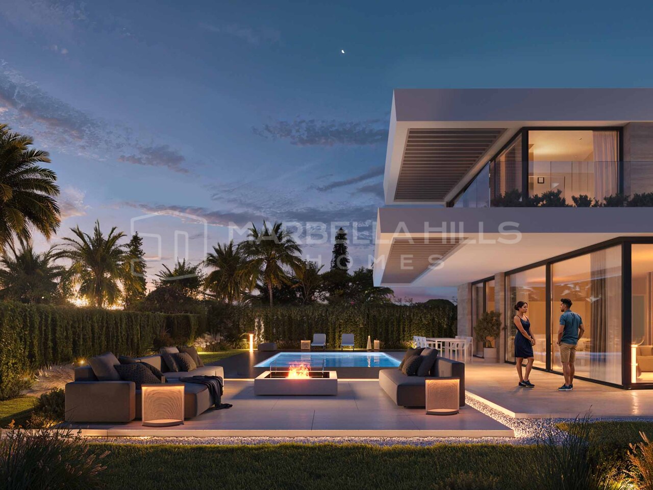 Villas Modernes avec Vue sur la Mer à Vendre à Calahonda, Mijas Costa