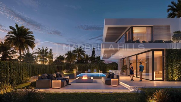 Villas Modernas con Vistas al Mar en Venta en Calahonda, Mijas Costa