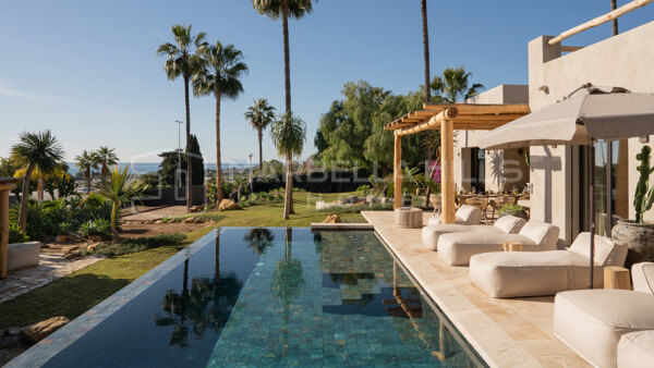 Luxury Designer Villa with Sea Views for Sale in Selwo, Estepona