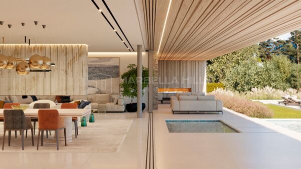 Letztes Grundstück mit Panoramameerblick und Luxusvillenprojekt in Lomas de La Quinta, Benahavís