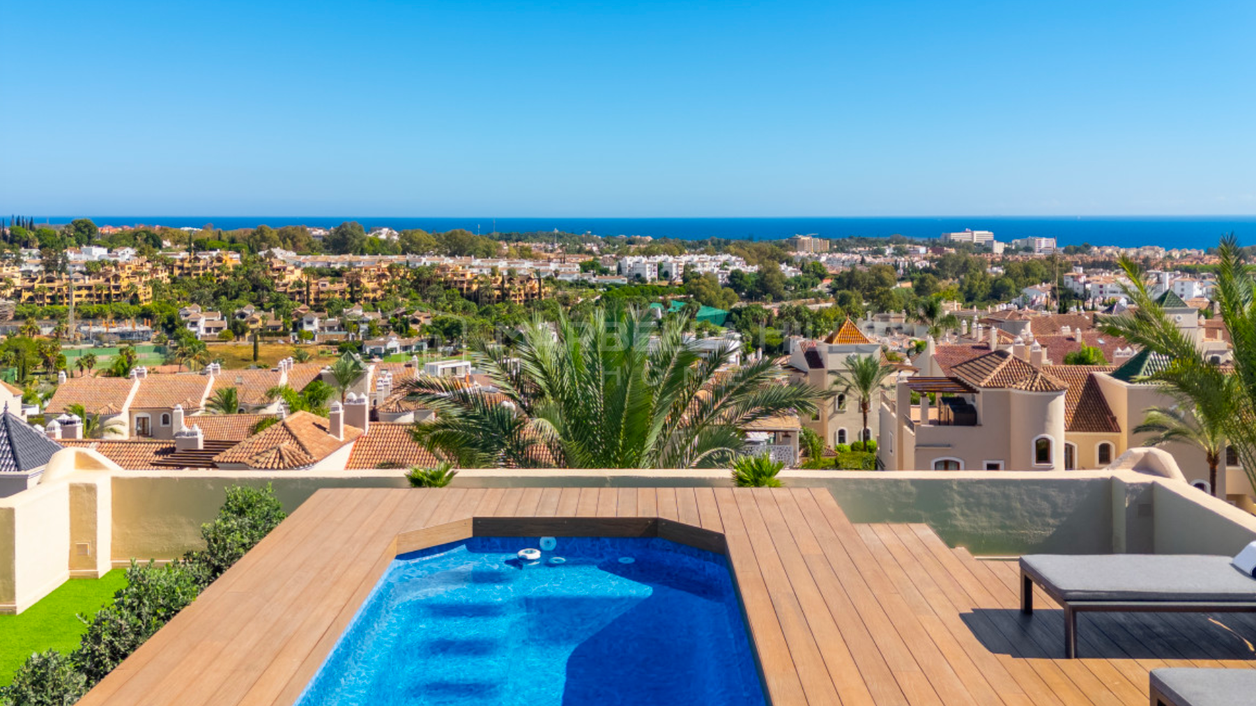 Luxury Renovated Duplex Penthouse in Paraiso Hills with Panoramic Sea Views and Private Pool