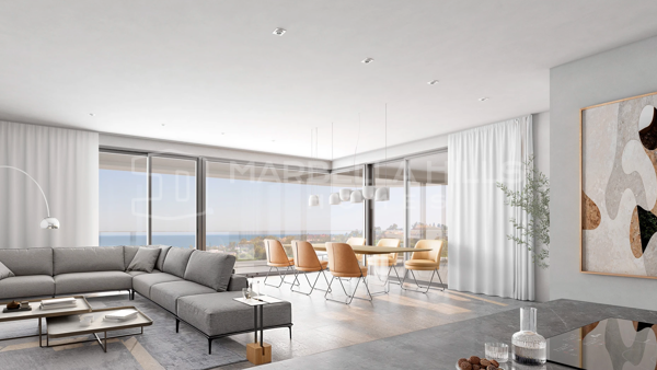 Contemporary 2- and 3-Bedroom Residences in Manilva with Sea Views, Premium Amenities and Exceptional Design