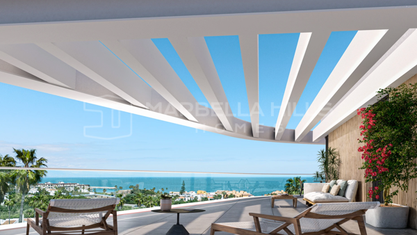 Contemporary 2- and 3-Bedroom Residences in Manilva with Sea Views, Premium Amenities and Exceptional Design