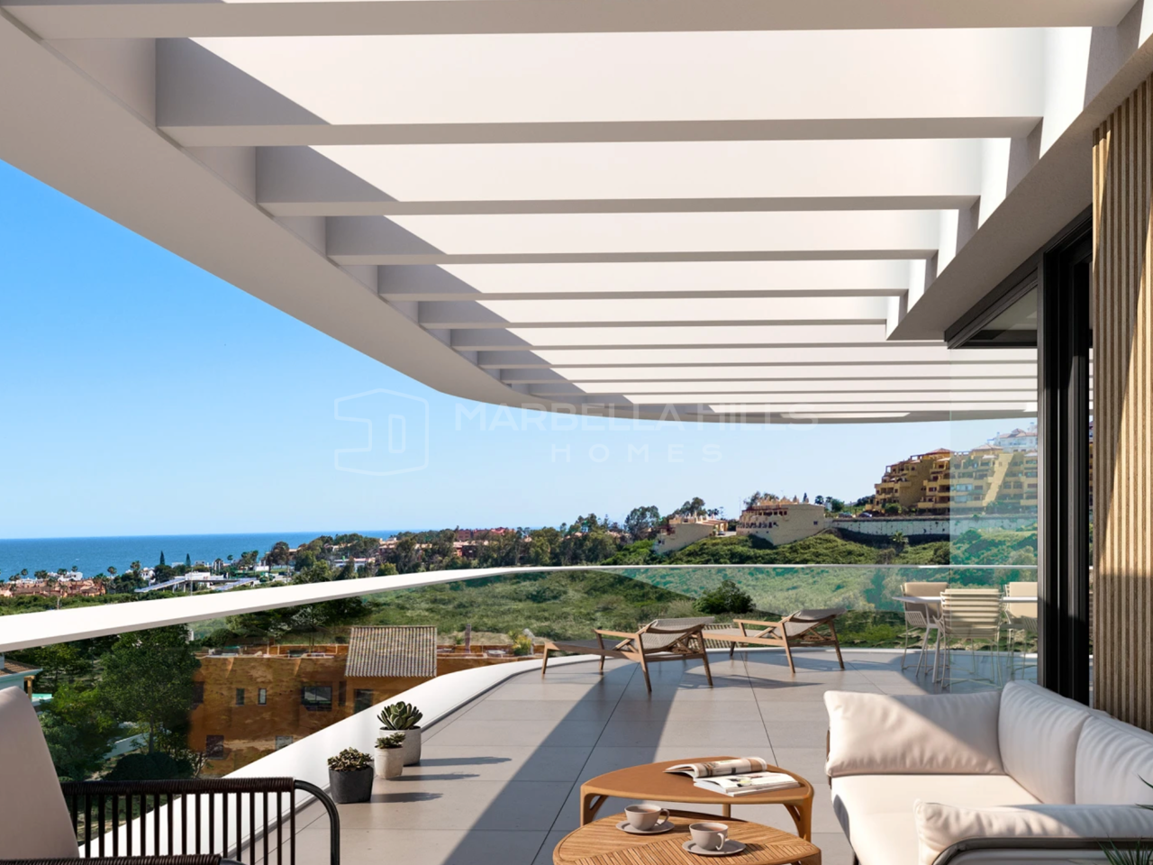 Résidences contemporaines de 2 et 3 chambres à Manilva avec vues sur la mer, vastes terrasses et prestations exclusives