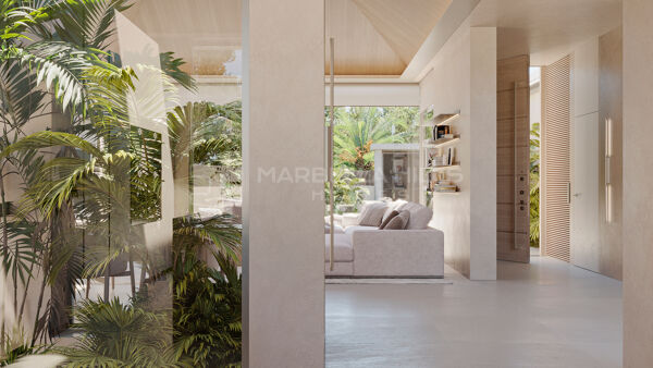 Luxusvilla in Nueva Andalucía mit Spa, Kino und Tropischen Außenbereichen