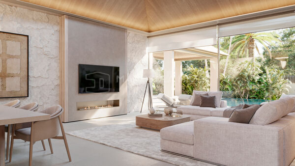 Luxusvilla in Nueva Andalucía mit Spa, Kino und Tropischen Außenbereichen