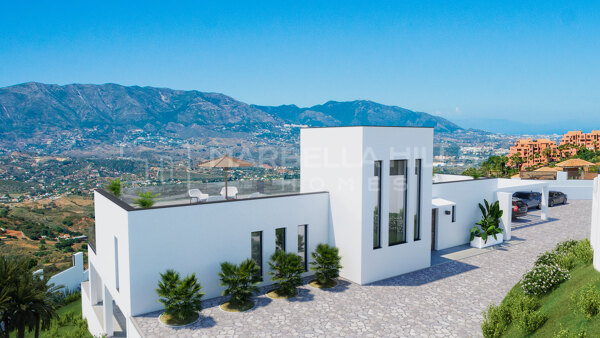 Grundstück mit Meerblick in La Mairena mit Genehmigtem Projekt für Sofortigen Baubeginn