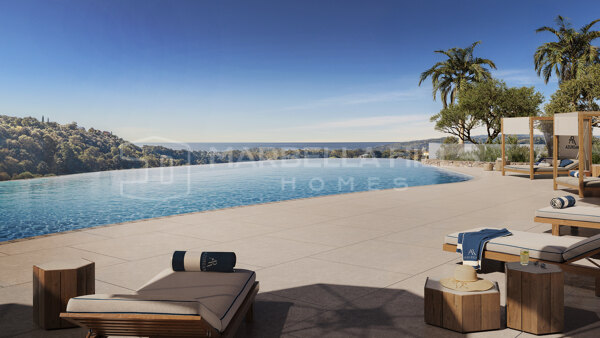 Résidences 1 chambre de style resort à Marbella avec services exclusifs et vues panoramiques