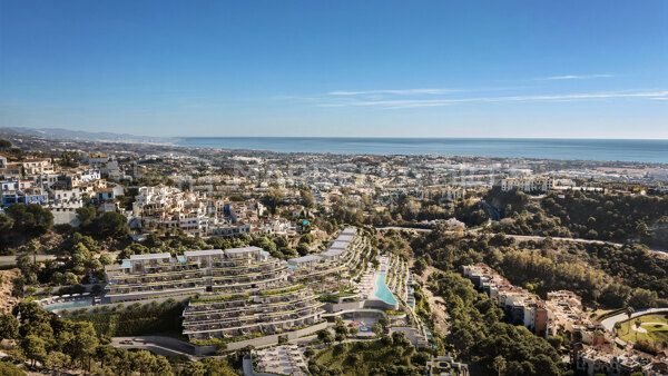 Residencias de 2 dormitorios en Marbella con estilo resort y servicios exclusivos
