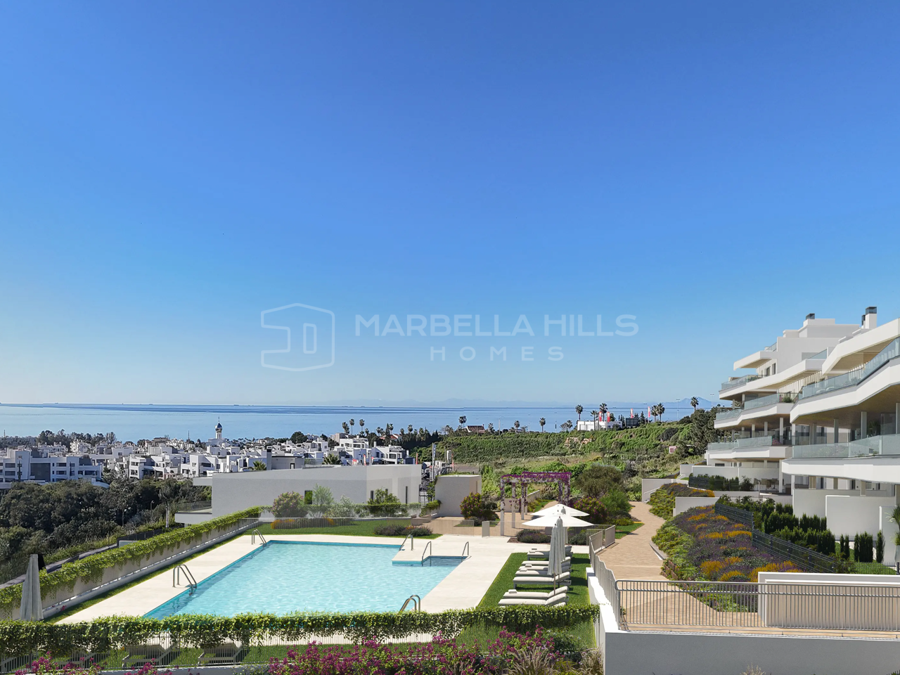 Nouvelle Résidence Contemporaine dans la Zone de Selwo à New Golden Mile, Estepona