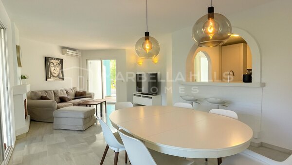 Renovated Frontline Golf Apartment for Sale in La Siesta de Mijas Golf