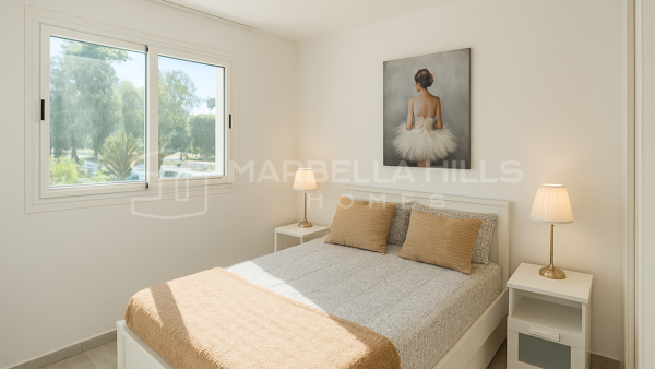 Renovated Frontline Golf Apartment for Sale in La Siesta de Mijas Golf