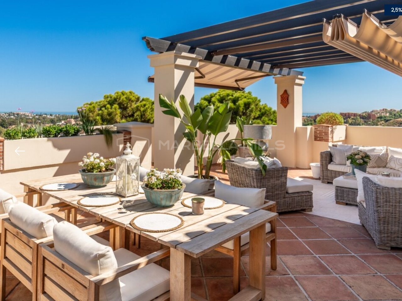 Élégant Penthouse Duplex avec Terrasses Panoramiques à Los Capanes del Golf, Benahavís