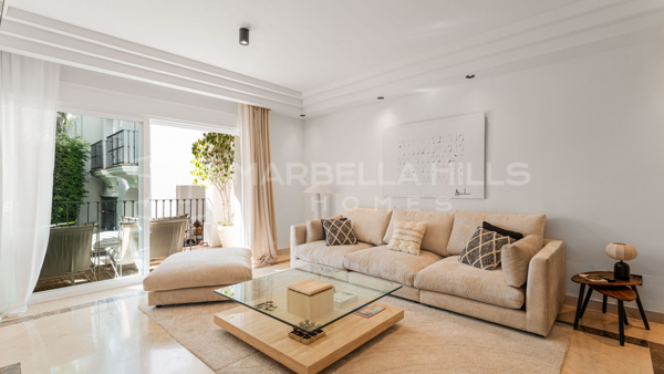 Elegant Newly Renovated Luxury Apartment for Sale in Montebello Hills, Sierra Blanca – Marbella Golden Mile