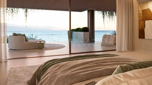 Beachfront Villas for Sale in Estepona with Private Pool, Spa and Sea Views