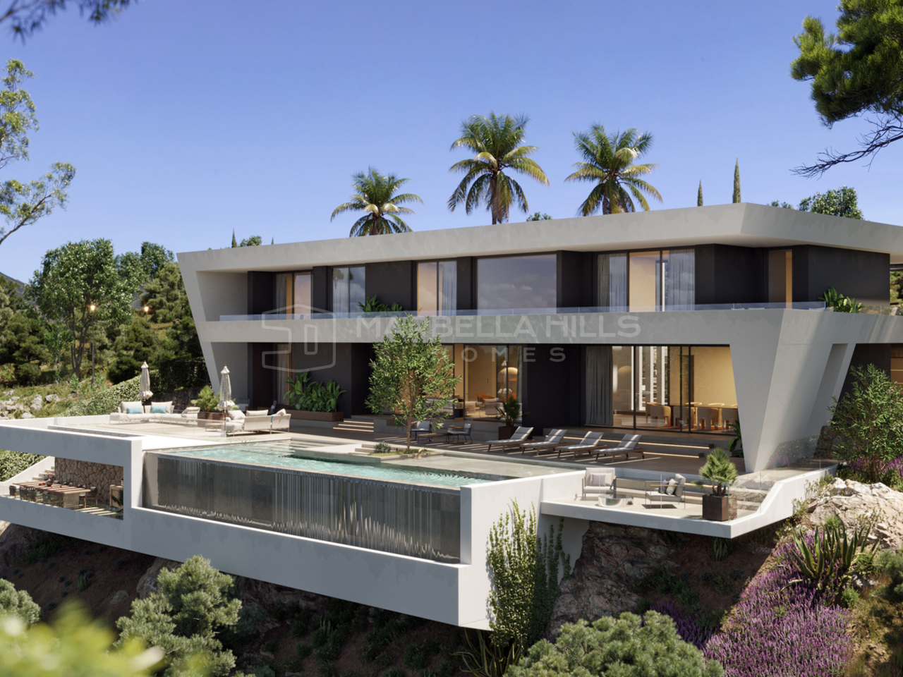 Villas Contemporaines de Luxe dans les Collines de Marbella avec Vues Panoramiques sur la Mer