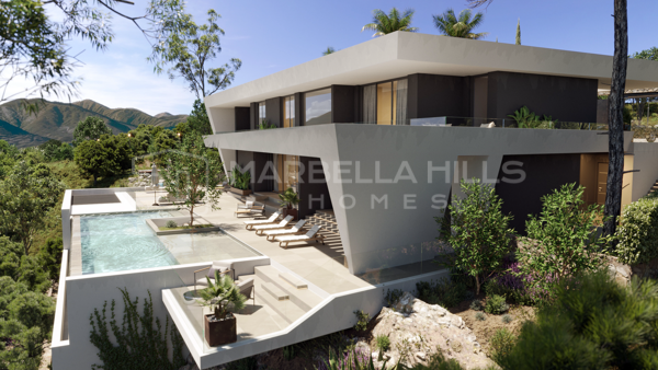 Villas Contemporáneas de Lujo en las Colinas de Marbella con Vistas Panorámicas al Mar