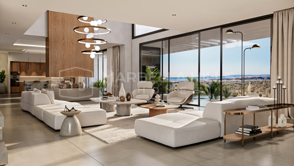Villas Contemporáneas de Lujo en las Colinas de Marbella con Vistas Panorámicas al Mar