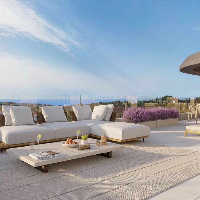 New Penthouses with Rooftop Terrace at The Kove, Mijas