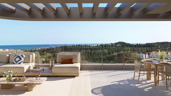 New Penthouses with Rooftop Terrace at The Kove, Mijas