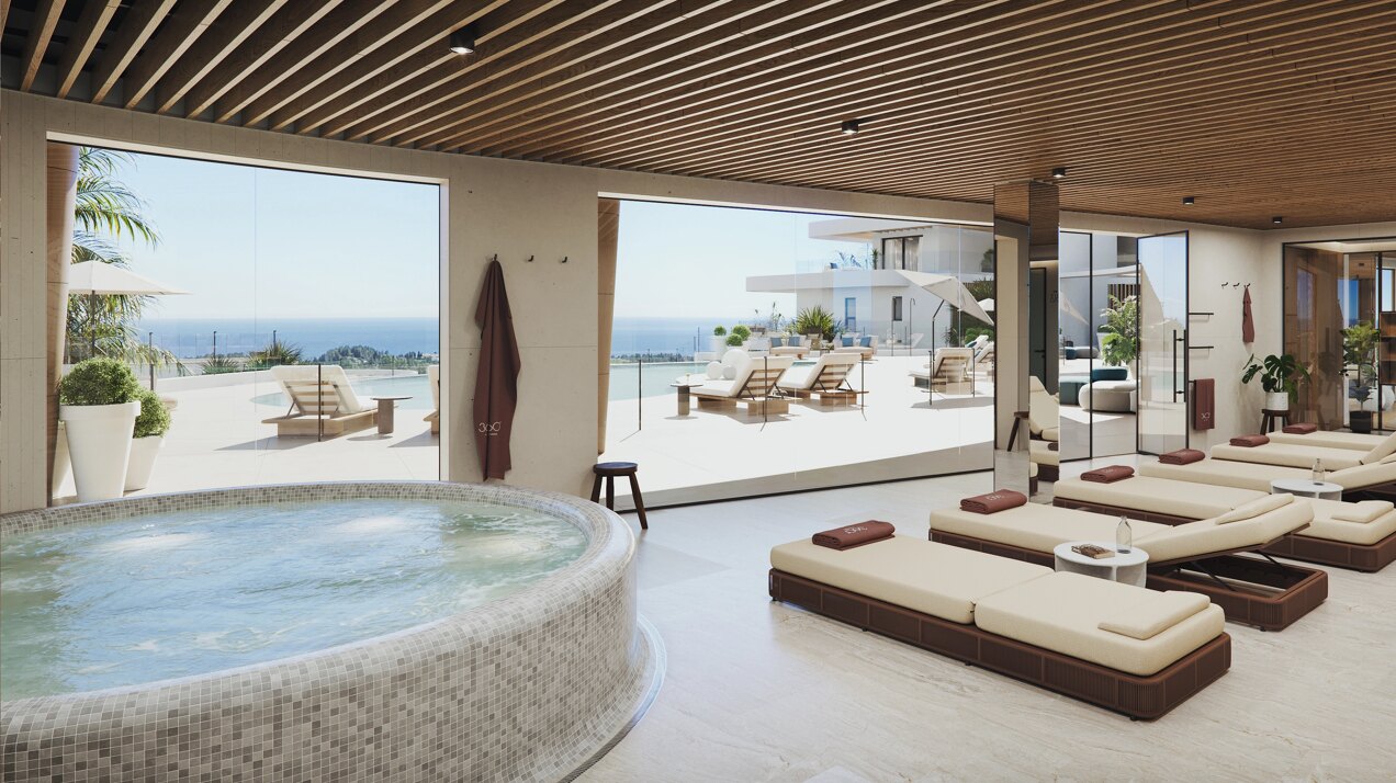 An exclusive retreat with captivating views