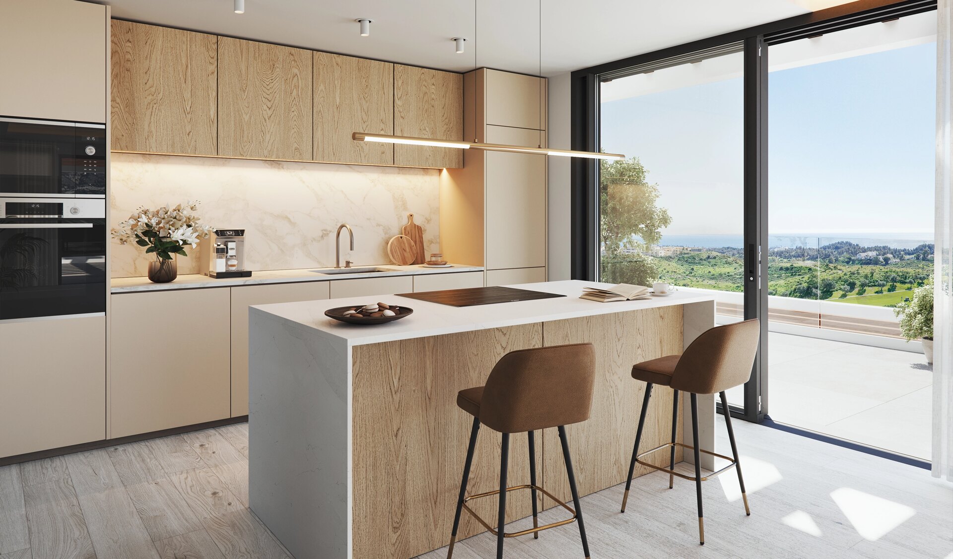 An exclusive retreat with captivating views