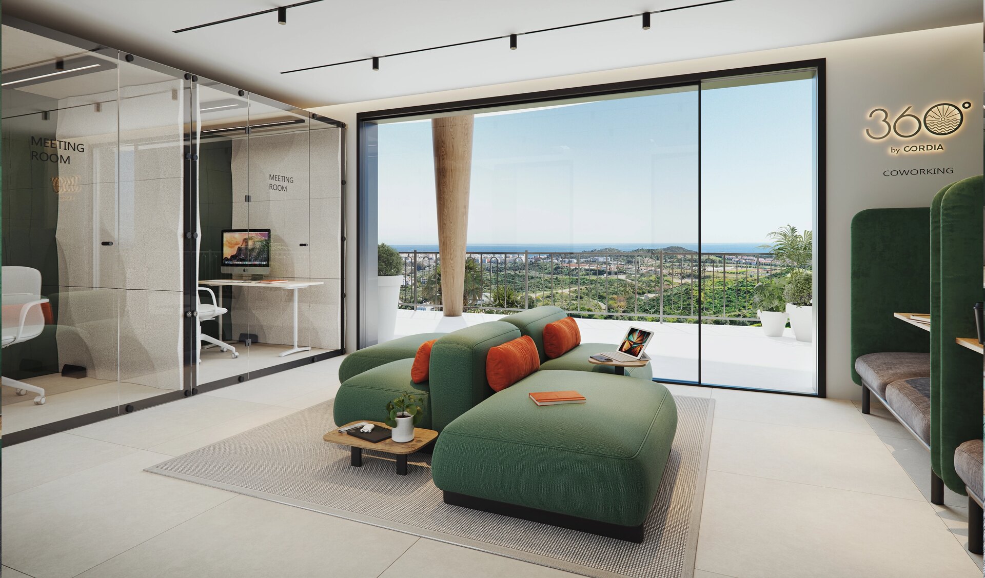 An exclusive retreat with captivating views