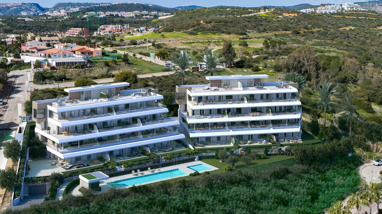 A balcony overlooking the Mediterranean