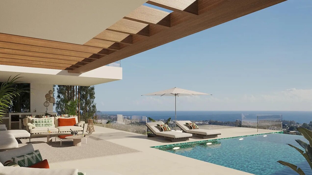 Luxury villas in a tranquil setting