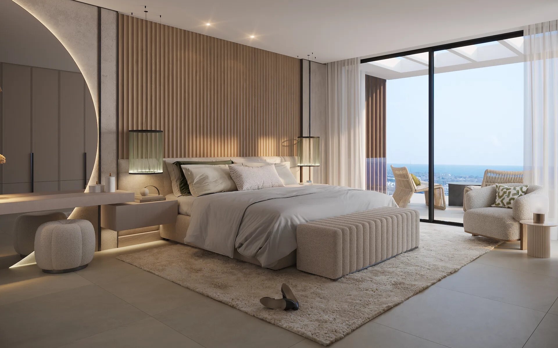 Luxury villas in a tranquil setting