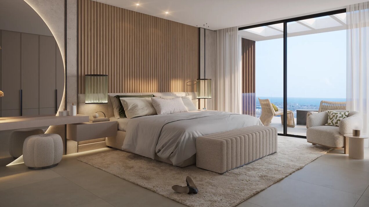 Luxury villas in a tranquil setting