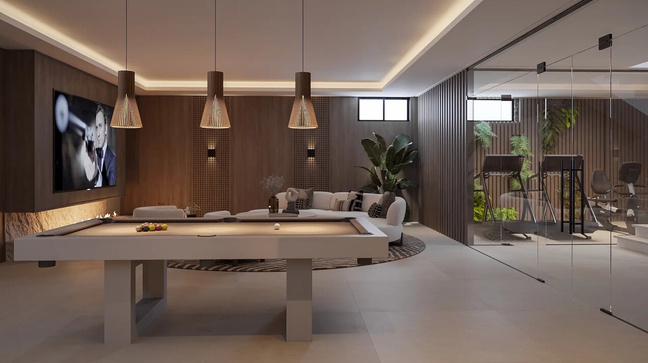 Luxury villas in a tranquil setting