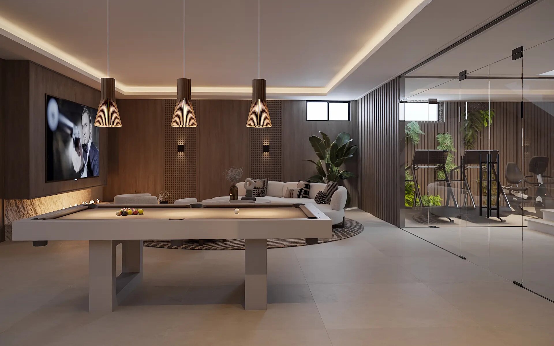 Luxury villas in a tranquil setting