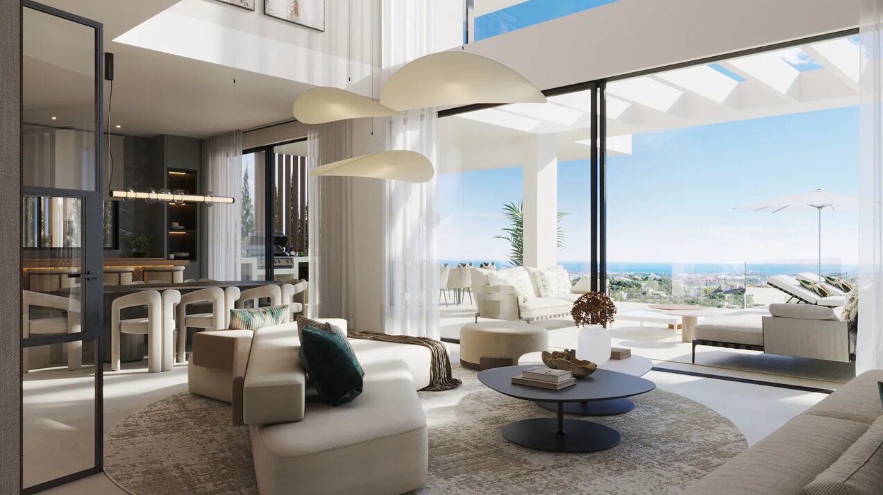 Luxury villas in a tranquil setting