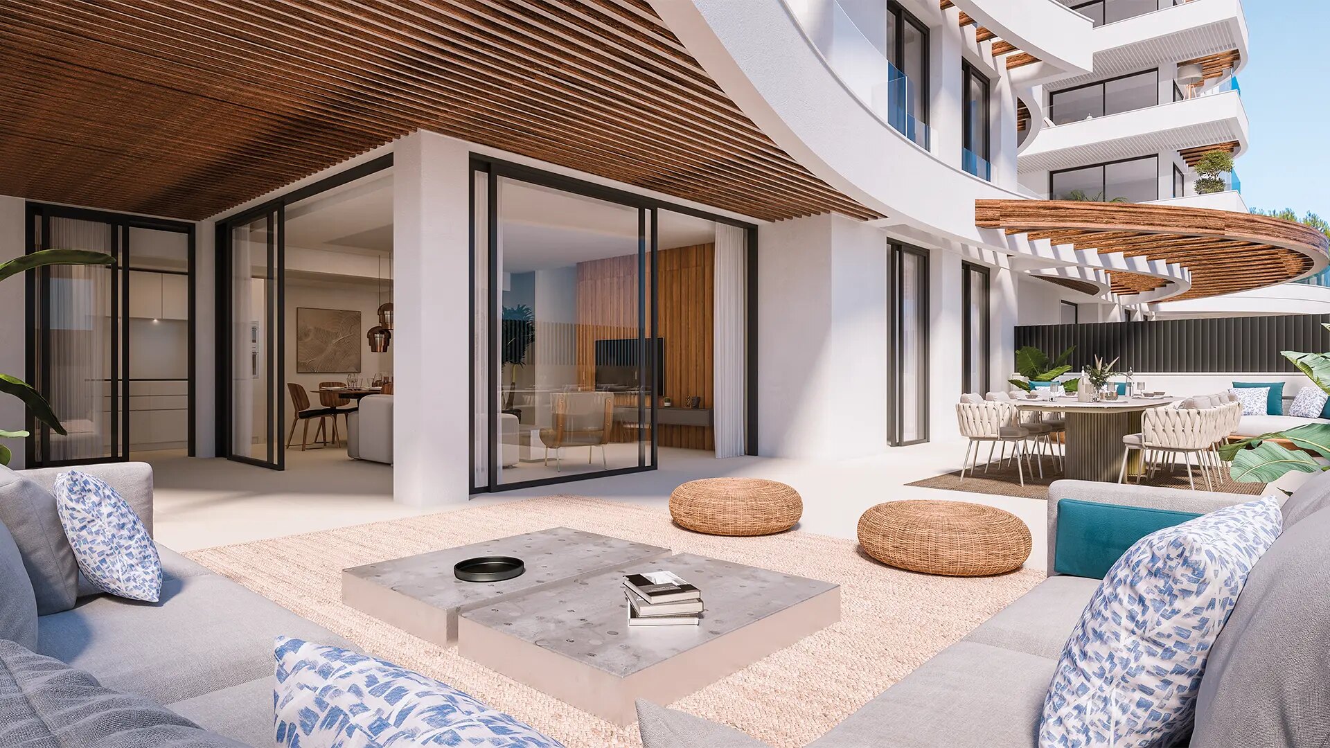 Homes caressed by the Mediterranean breeze