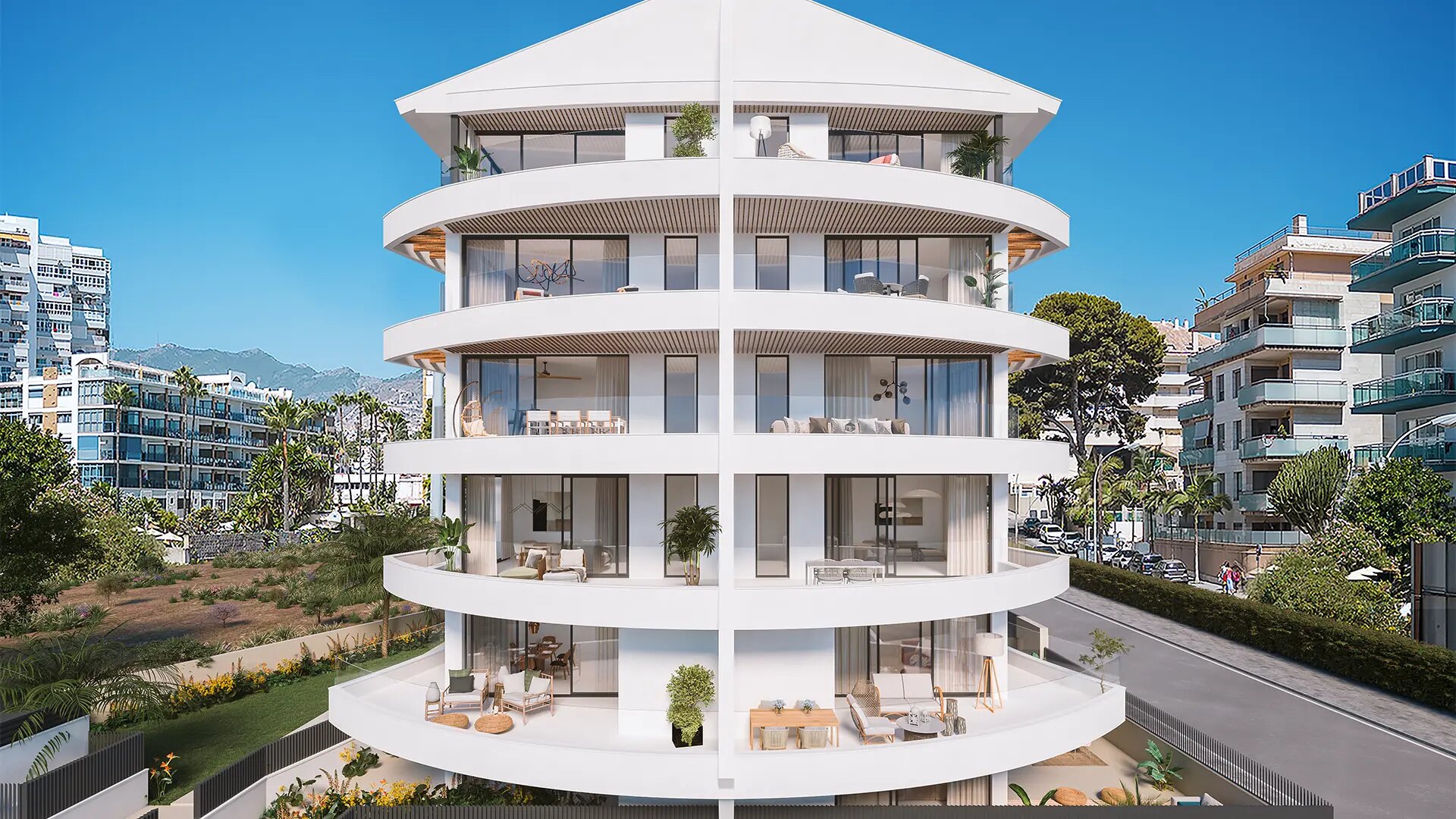 Homes caressed by the Mediterranean breeze