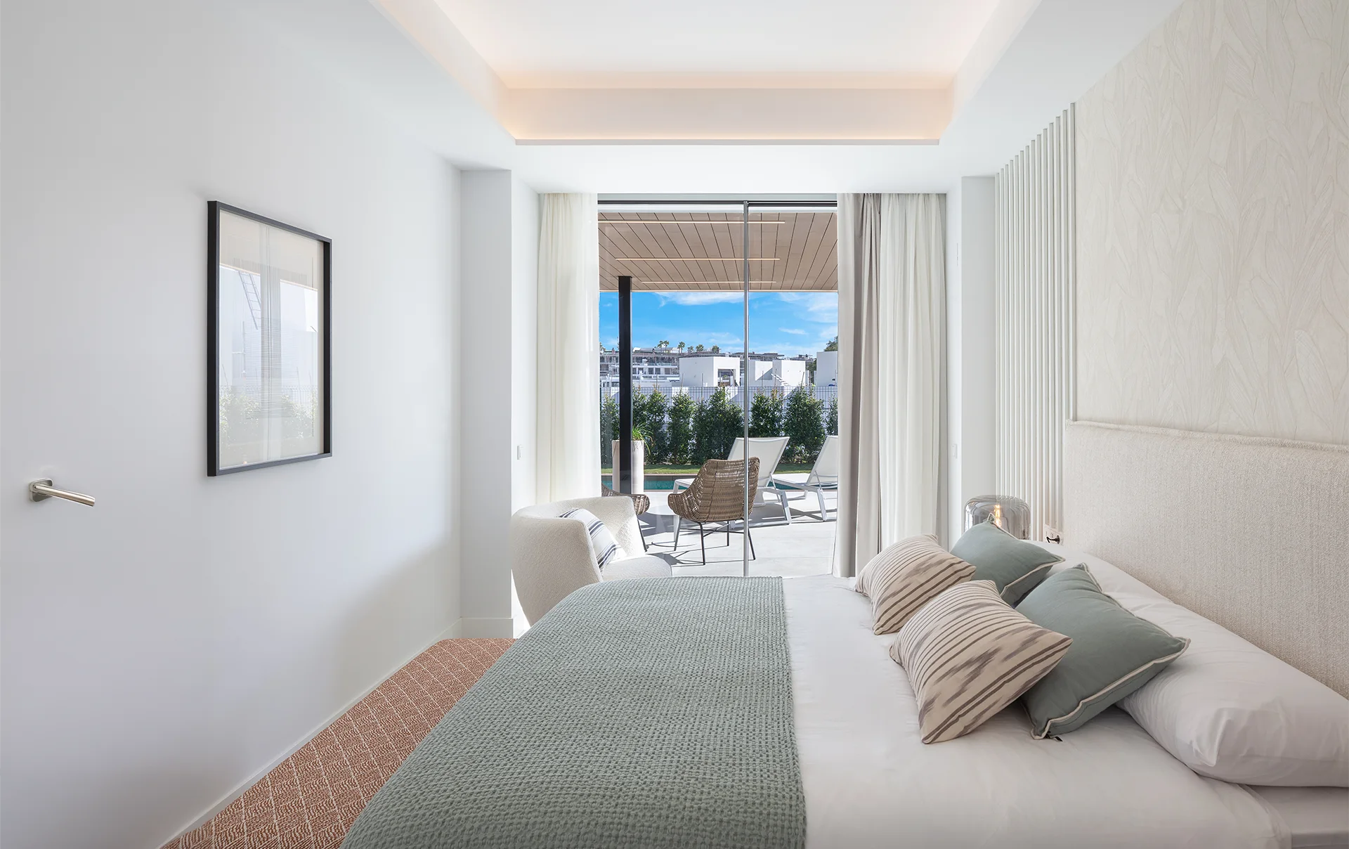 Sophistication and comfort at the golf front 