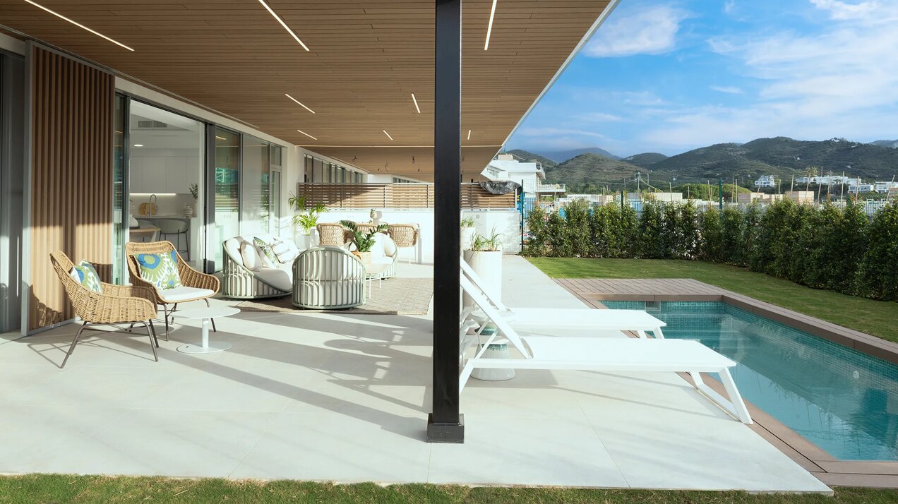 Sophistication and comfort at the golf front 
