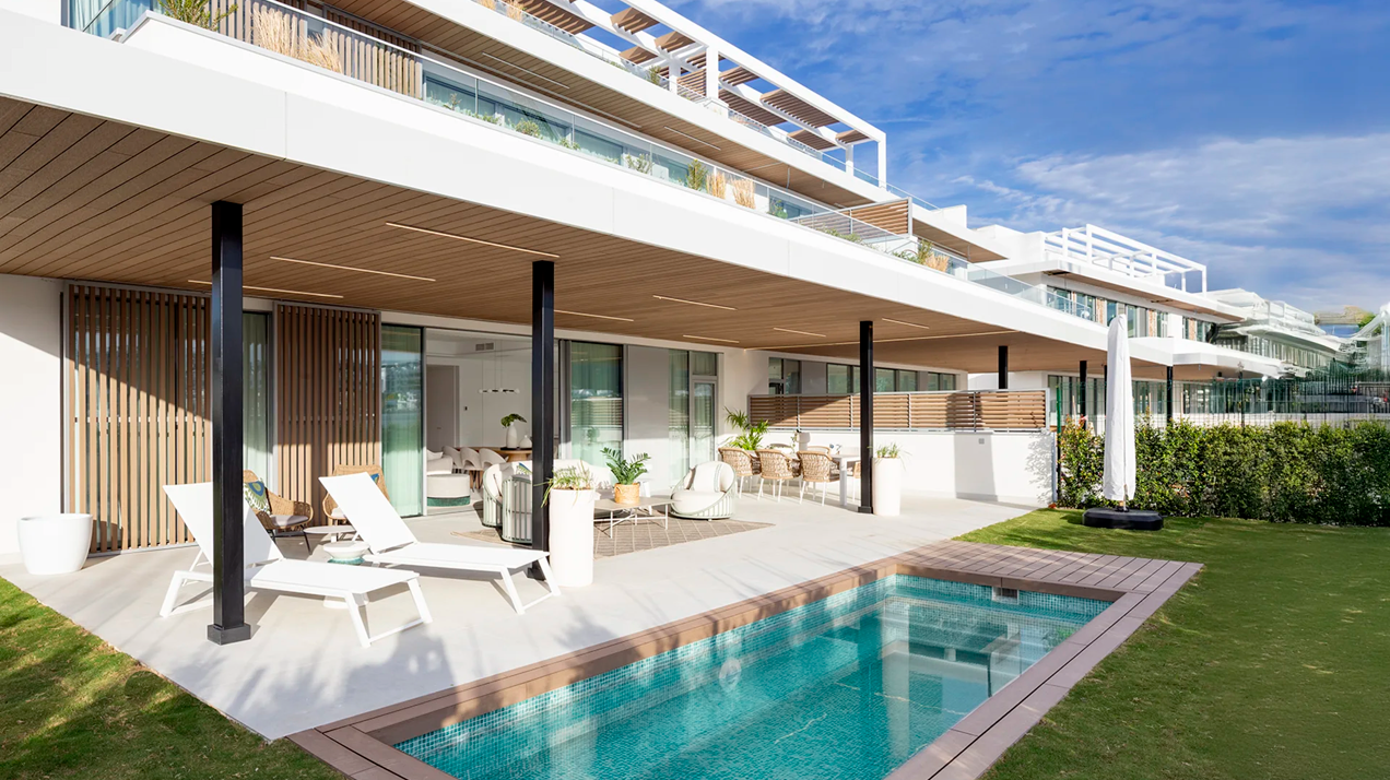 Sophistication and comfort at the golf front 