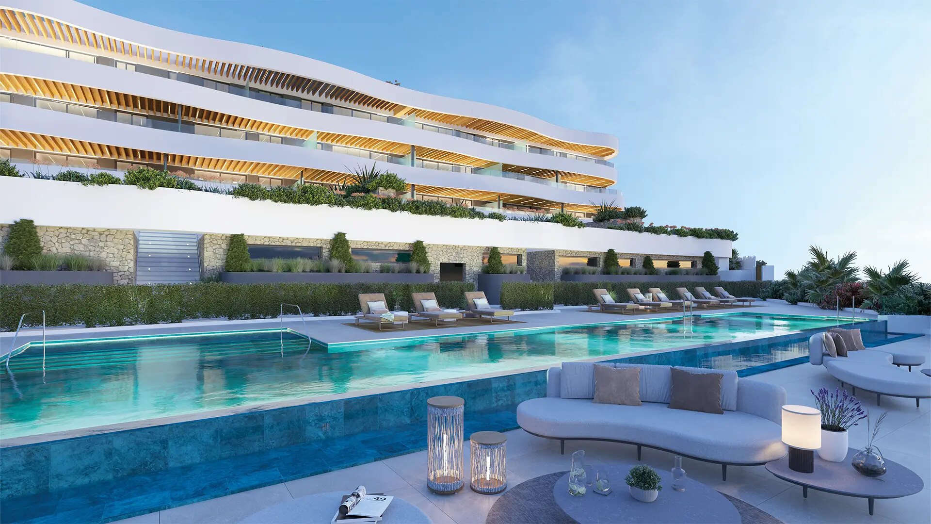 Homes with fascinating sea views