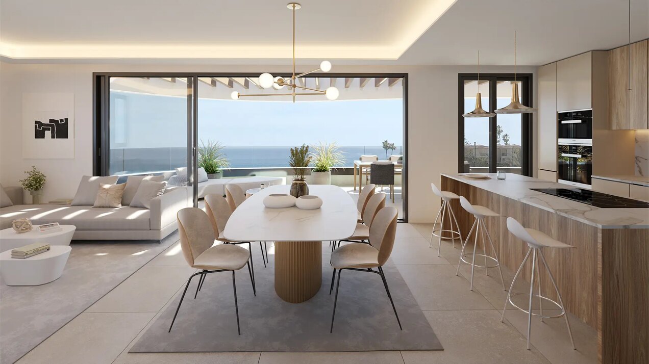 Homes with fascinating sea views