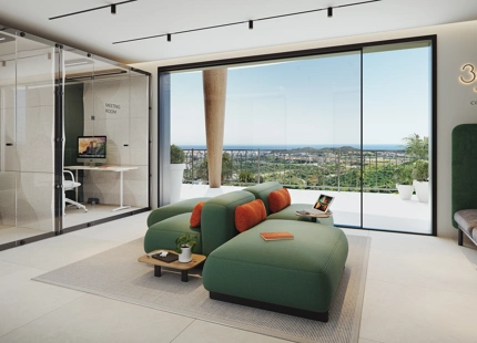 An exclusive retreat with captivating views