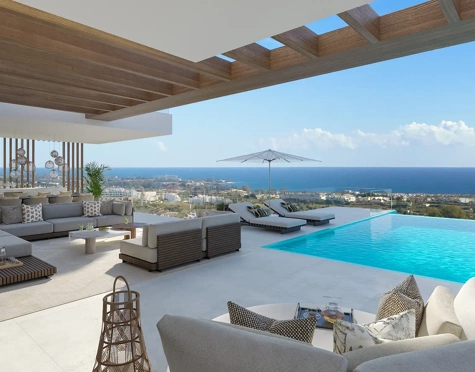 Luxury villas in a tranquil setting